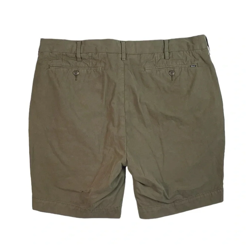 SH153 Men’s Polo Ralph Lauren Designer Pima Cotton Preppy Chino Shorts 36